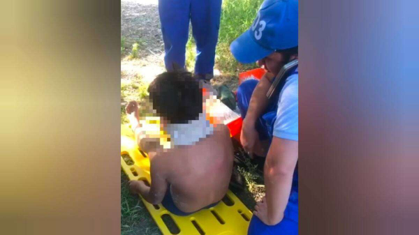Полицейский спас тонущего мальчика в Талдыкоргане