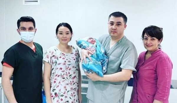6-килограммовый малыш родился в Шымкенте