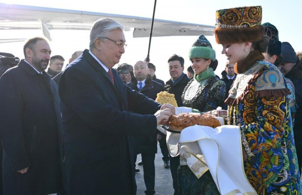 Президент Казахстана прибыл с рабочим визитом в Казань