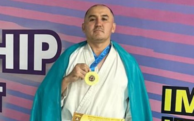 Актюбинец стал лучшим на чемпионате мира по карате