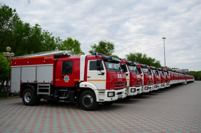 В Атырау обновили автопарк спасателей