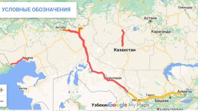 Дороги перекрыты в 9 областях Казахстана