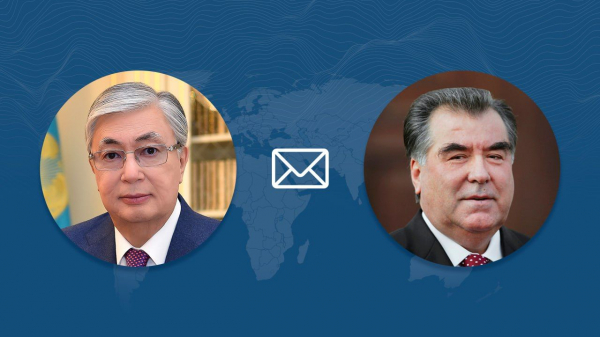 Касым-Жомарт Токаев поздравил народ Таджикистана с Днем независимости