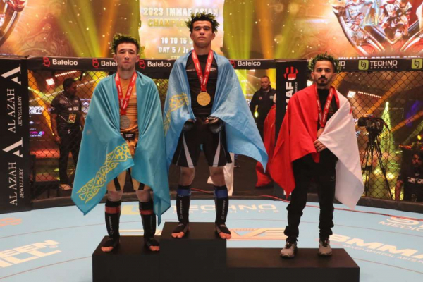 Казахстан занял первое место на чемпионате Азии по ММА