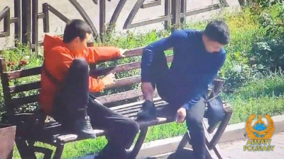 Лица плюющихся алматинцев показала полиция