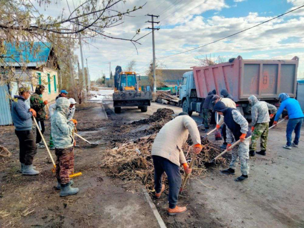 Заплатить за «уборку» после паводка отказался отдел ЖКХ Петропавловска