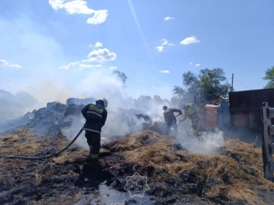 Актюбинские спасли целое село от пожара