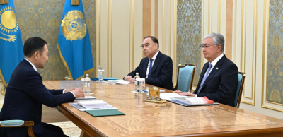 Токаеву доложили о реализации инициатив Казахстана в рамках председательства в СВМДА