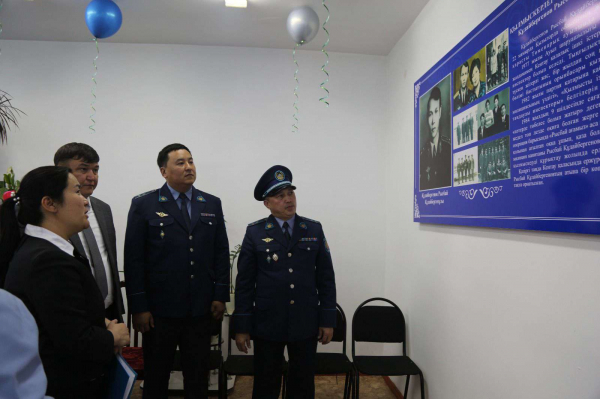 Кадетский класс открыли в честь героя-полицейского