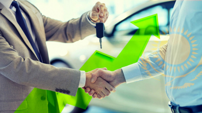 Продажи автотранспорта в Казахстане выросли в 1,5 раза