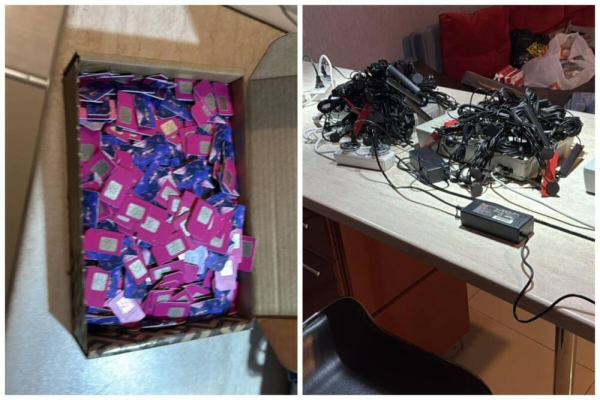 Используемые для мошеннических звонков устройства и sim-карты изъяли у иностранца полицейские Алматы
