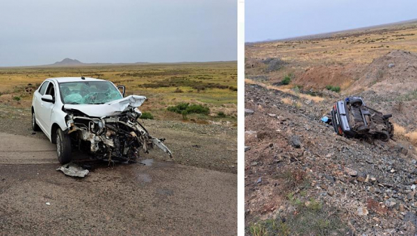 Еще одна смертельная авария произошла в Карагандинской области